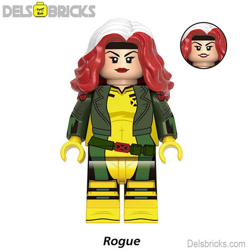 Rogue From X-Men '97 Custom Lego-Compatible Minifigures - Premium Minifigures - Just $4.99! Shop now at Retro Gaming of Denver