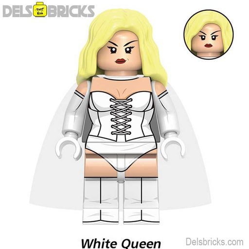 White Queen Emma Frost X-Men '97 Custom Lego Minifigures - Premium Minifigures - Just $4.99! Shop now at Retro Gaming of Denver