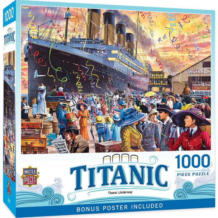 Titanic - Underway 1000 Piece Jigsaw Puzzle - for just $16.99! 