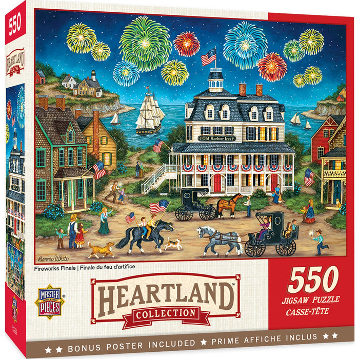 Heartland - Fireworks Finale 550 Piece Jigsaw Puzzle - Just $14.99! Shop now at Retro Gaming of Denver