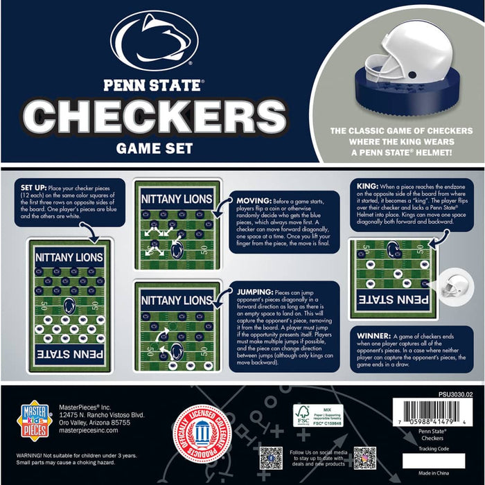 Penn State Nittany Lions Checkers Board Game - for just $19.99! 