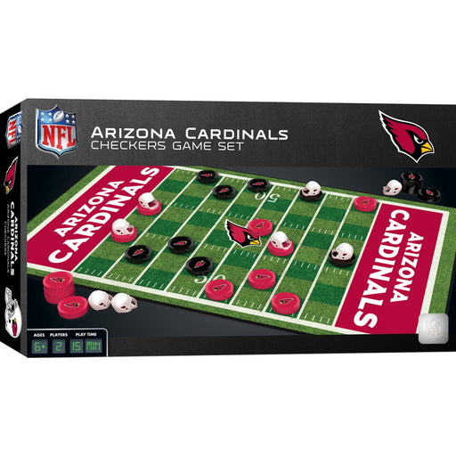 Arizona Cardinals Checkers Board Game - Just $19.99! Shop now at Retro Gaming of Denver