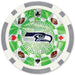 Seattle Seahawks 20 Piece Poker Chips - Just $5.99! Shop now at Retro Gaming of Denver