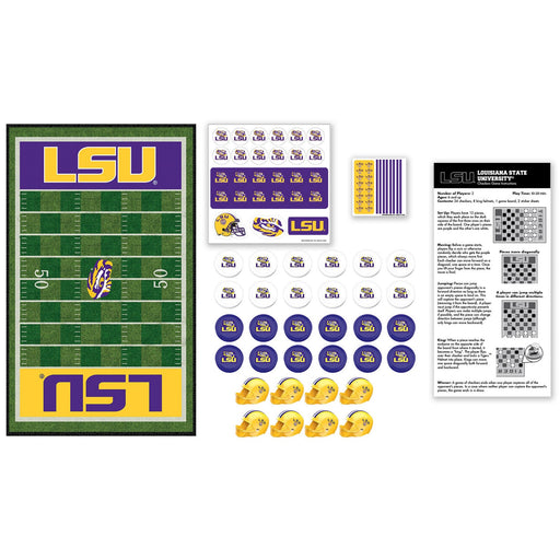 LSU Tigers Checkers Board Game - Just $19.99! Shop now at Retro Gaming of Denver