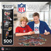 NFL - Helmet Drip Art 500 Piece Shaped Jigsaw Puzzle - for just $16.99! 