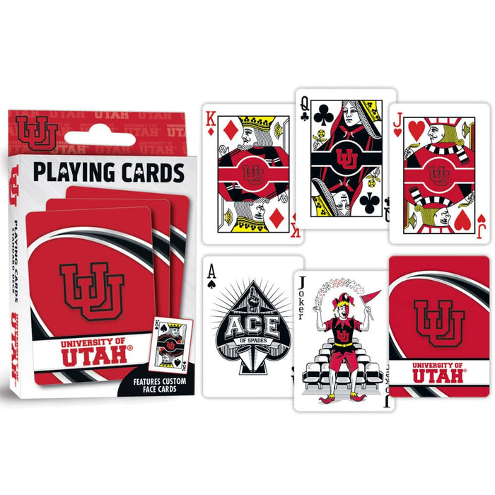 Utah Utes Playing Cards - 54 Card Deck - for just $7.99! 