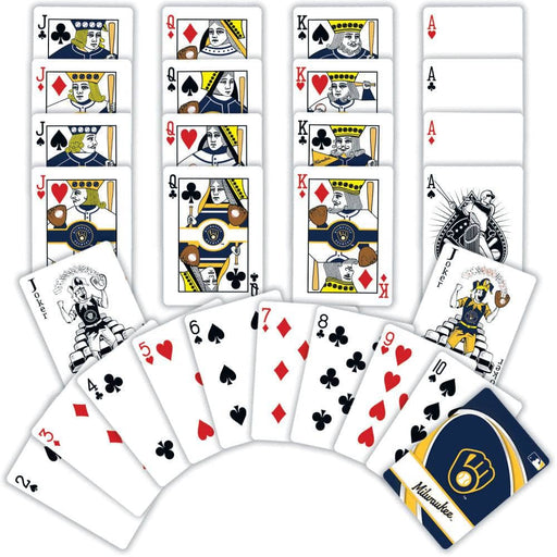 Milwaukee Brewers Playing Cards - 54 Card Deck - for just $7.99! 