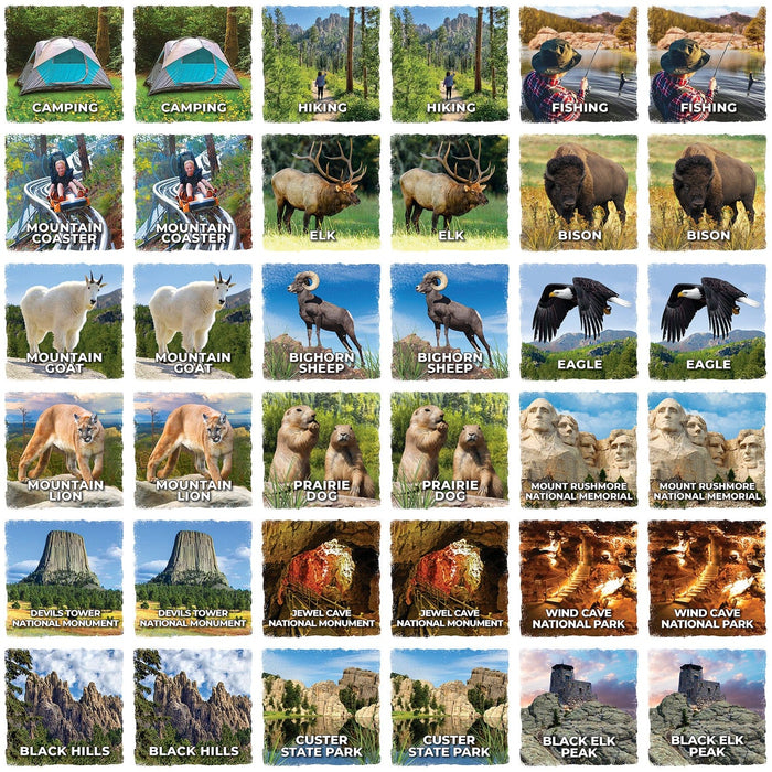Jr Ranger - Black Hills Matching Game - for just $9.99! 