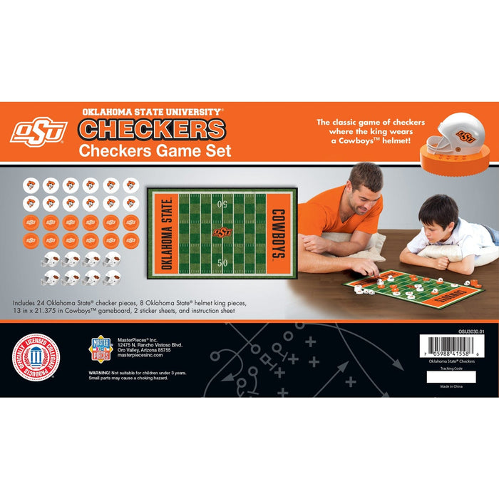 Oklahoma State Cowboys Checkers Board Game - for just $19.99! 