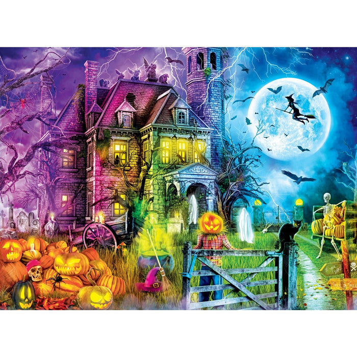 Halloween Glow in the Dark - Spooky Night 100 Piece Jigsaw Puzzle - for just $12.99! 