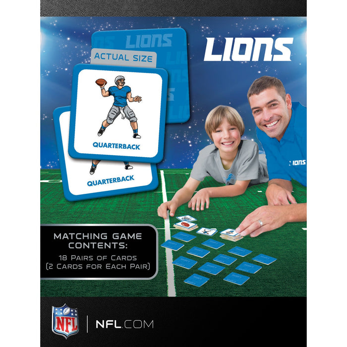 Detroit Lions Matching Game - Just $12.99! Shop now at Retro Gaming of Denver