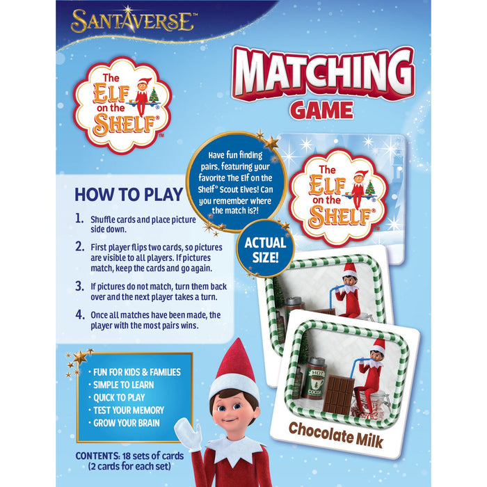 Elf on the Shelf Matching Game - Just $9.99! Shop now at Retro Gaming of Denver