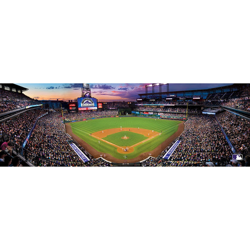 Colorado Rockies - 1000 Piece Panoramic Jigsaw Puzzle - Just $15.99! Shop now at Retro Gaming of Denver