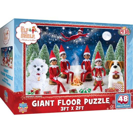 Elf on the Shelf Warmest Wishes 48 Piece Floor Jigsaw Puzzle - Just $19.99! Shop now at Retro Gaming of Denver