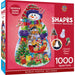 Shapes - Snowman Spectacle 1000 Piece Shaped Jigsaw Puzzle - for just $16.99! 