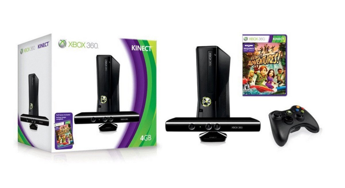 Xbox 360 S Console 4GB Kinect Bundle (Xbox 360) - Just $0! Shop now at Retro Gaming of Denver