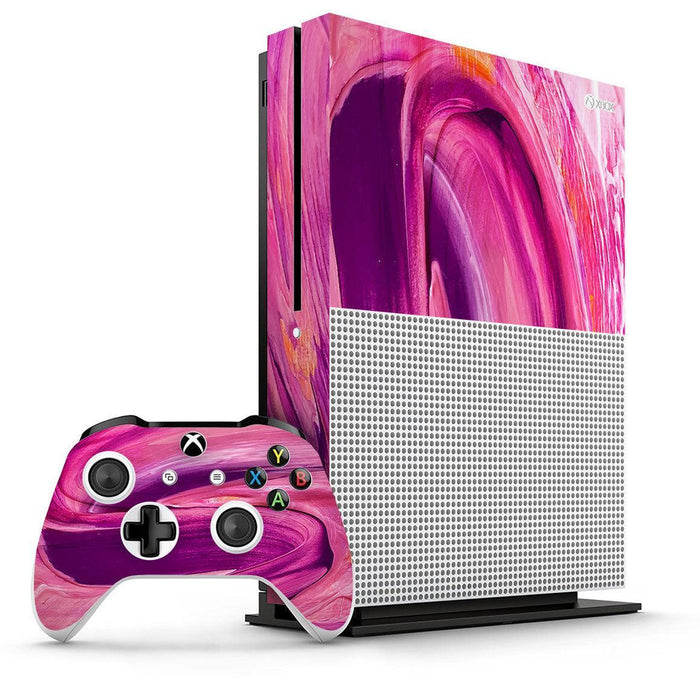Xbox One S Oil Paint Series Skins - for just $24! 