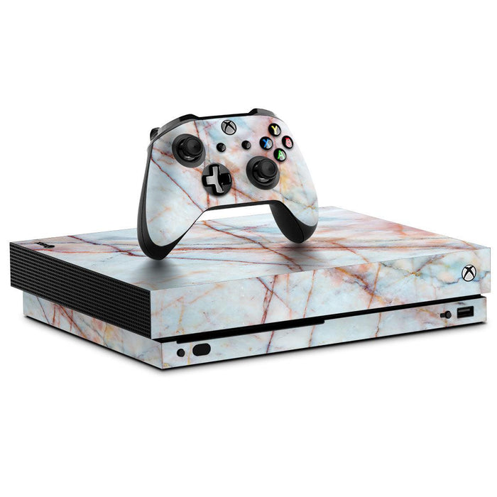 Xbox One X Marble Series Skins - Premium Xbox One X - Just $24! Shop now at Retro Gaming of Denver