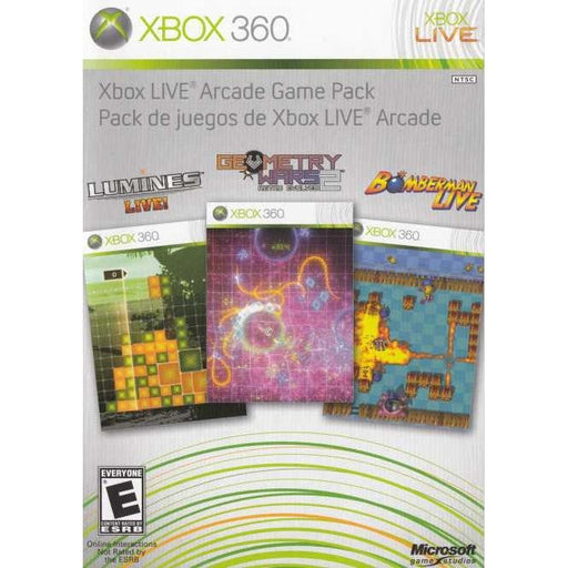 Xbox LIVE Arcade Game Pack (Xbox 360) - Premium Video Games - Just $0! Shop now at Retro Gaming of Denver