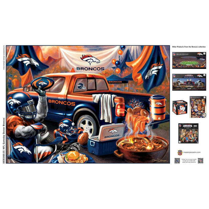 Denver Broncos - Gameday 1000 Piece Jigsaw Puzzle - for just $19.99! 