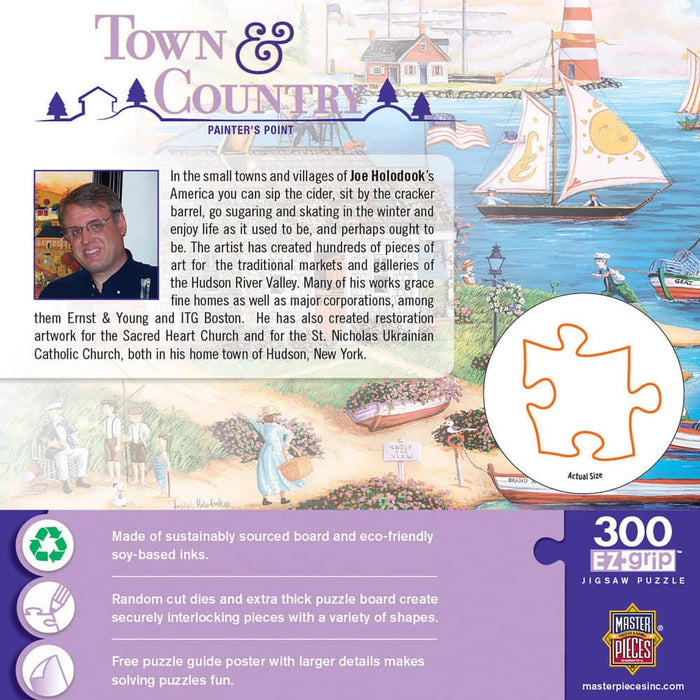 Town & Country - Painter's Point 300 Piece EZ Grip Jigsaw Puzzle - for just $14.99! 