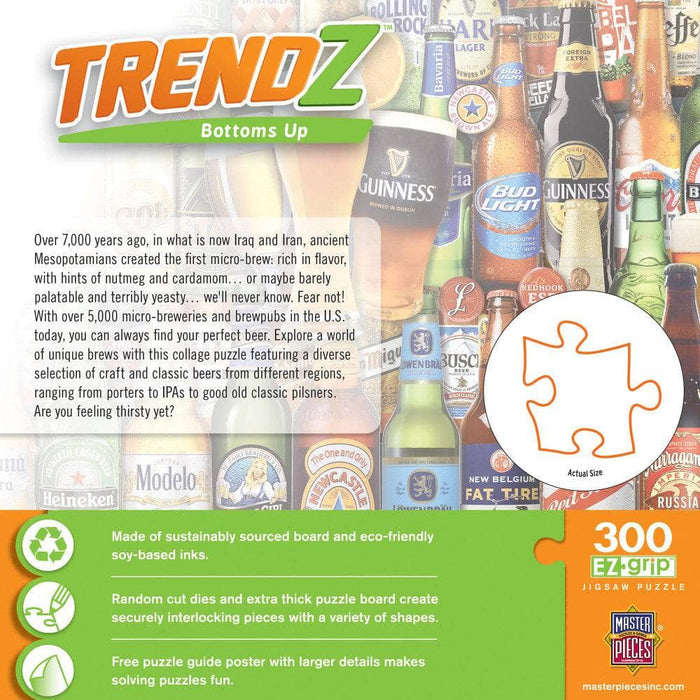 Trendz - Bottoms Up 300 Piece EZ Grip Jigsaw Puzzle - for just $14.99! 