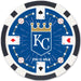 Kansas City Royals 100 Piece Poker Chips - Just $17.99! Shop now at Retro Gaming of Denver