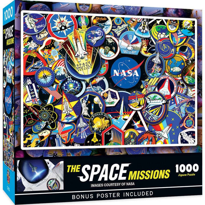 The Space Missions - 1000 Piece Jigsaw Puzzle - for just $16.99! 