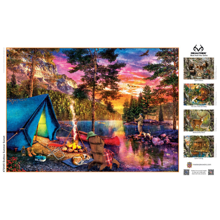 Realtree - Endless Summer Sunset 1000 Piece Jigsaw Puzzle - for just $16.99! 