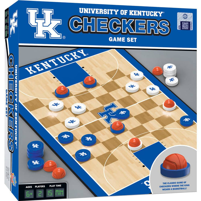 Kentucky Wildcats Checkers Board Game - for just $19.99! 