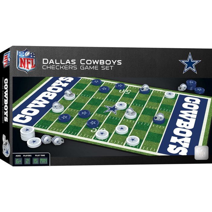 Dallas Cowboys Checkers Board Game - Just $19.99! Shop now at Retro Gaming of Denver