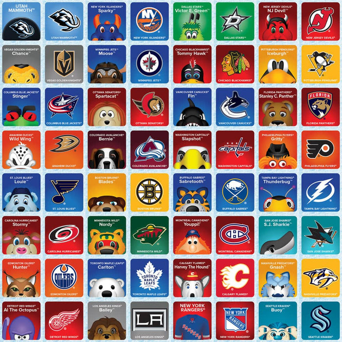 NHL Mascots Matching Game - for just $14.99! 