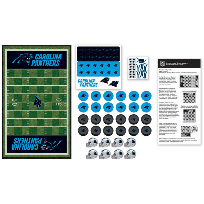 Carolina Panthers Checkers Board Game - Just $19.99! Shop now at Retro Gaming of Denver