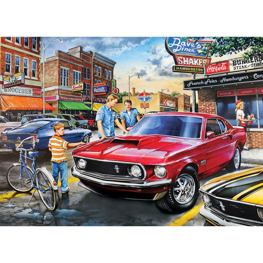 Childhood Dreams - Dave's Diner 1000 Piece Jigsaw Puzzle - Just $16.99! Shop now at Retro Gaming of Denver