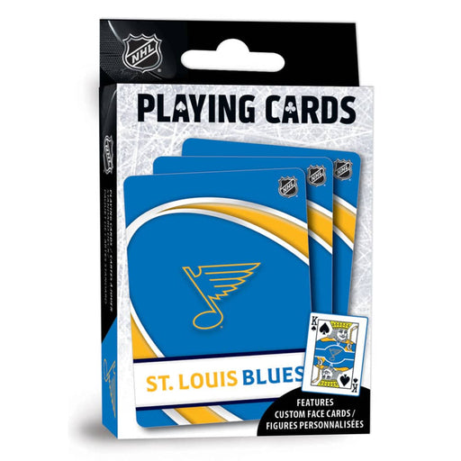 St. Louis Blues Playing Cards - 54 Card Deck - for just $7.99! 