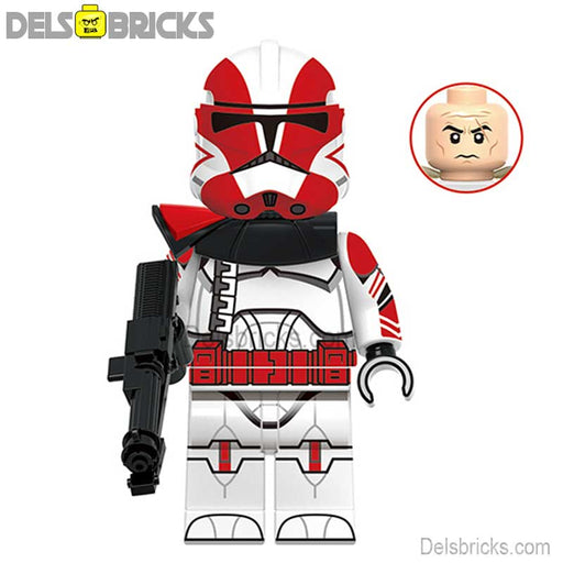 Captain Grey  Clone Trooper Lego Star Wars Minifigures Custom Toys (Lego-Compatible Minifigures) - Just $3.99! Shop now at Retro Gaming of Denver