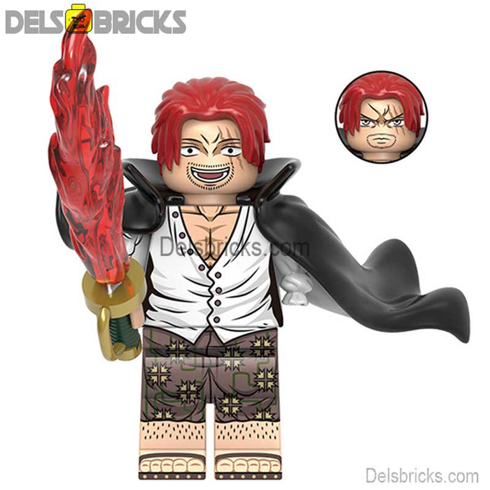 Shanks NEW ONE PIECE Anime Lego Minifigures custom toys (Lego-Compatible Minifigures) - Just $4.99! Shop now at Retro Gaming of Denver