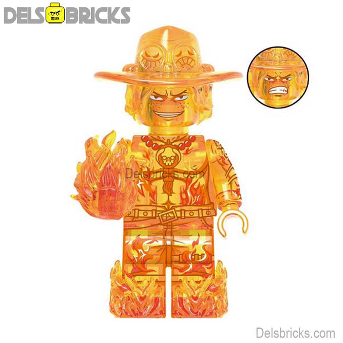 Fire Ace from One Piece Lego Anime Minifigures with Cape - Just $4.50! Shop now at Retro Gaming of Denver