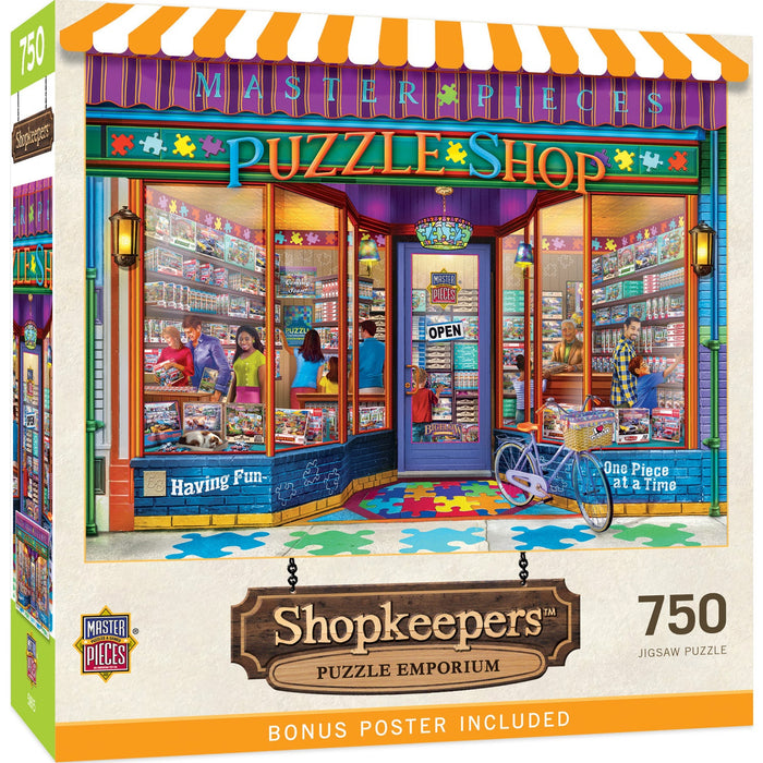 Shopkeepers - Puzzle Emporium 750 Piece Jigsaw Puzzle - Just $14.99! Shop now at Retro Gaming of Denver