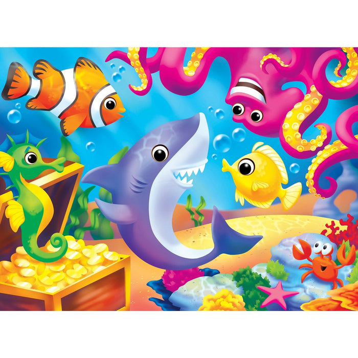 Googly Eyes - Lil Shark & Friends 48 Piece Jigsaw Puzzle - for just $12.99! 