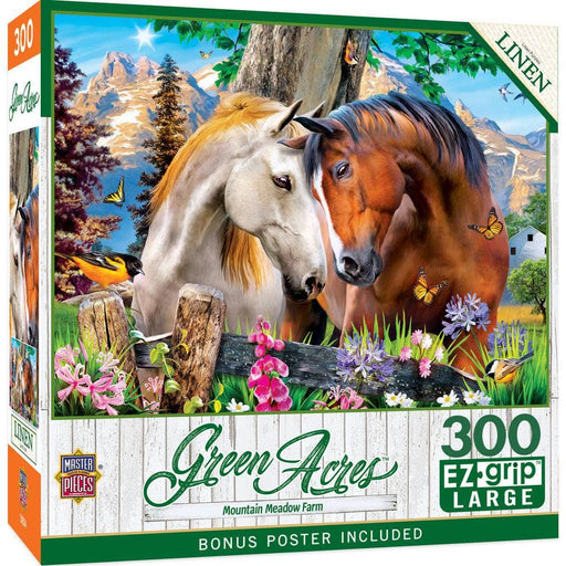 Green Acres - Mountain Meadow Farm 300 Piece EZ Grip Jigsaw Puzzle - for just $14.99! 