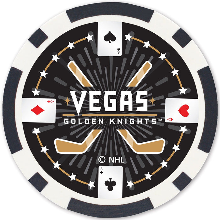 Las Vegas Golden Knights 100 Piece Poker Chips - for just $9.99! 