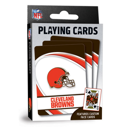 Cleveland Browns Playing Cards - 54 Card Deck - Premium Dice & Cards Sets - Just $6.99! Shop now at Retro Gaming of Denver