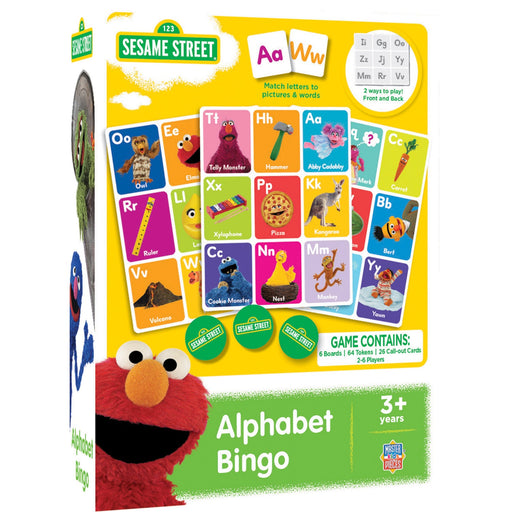 Sesame Street Alphabet Bingo - Premium Educational - Just $10.39! Shop now at Retro Gaming of Denver