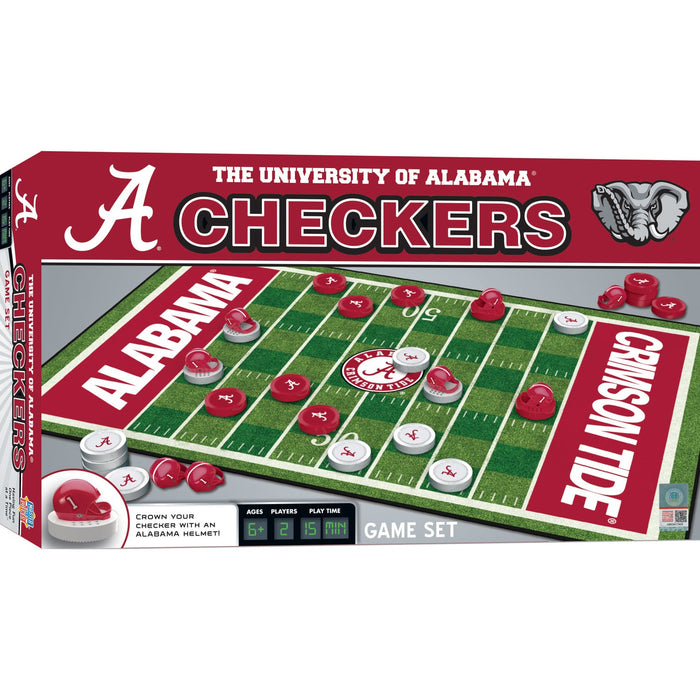 Alabama Crimson Tide Checkers Board Game - Just $19.99! Shop now at Retro Gaming of Denver