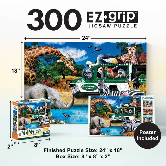 Wild & Whimsical - Watering Hole 300 Piece EZ Grip Jigsaw Puzzle - for just $9.99! 