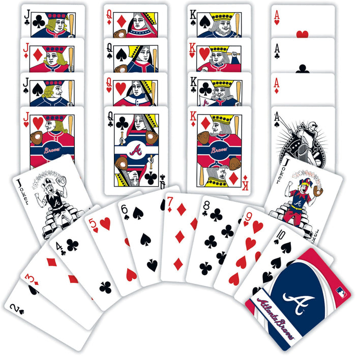 Atlanta Braves Playing Cards - 54 Card Deck - Just $6.99! Shop now at Retro Gaming of Denver