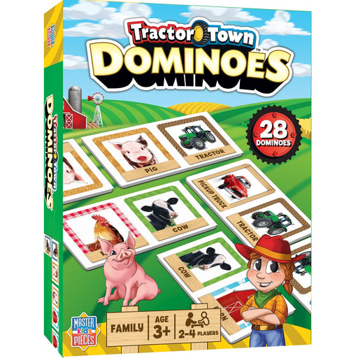 Tractor Town Picture Dominoes - Premium Kids Games - Just $9.99! Shop now at Retro Gaming of Denver