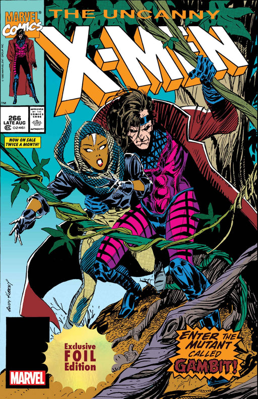 [Foil] Uncanny X-Men #266 Unknown Comics Exclusive Facsimile Edition [New Printing] Var (08/07/2024) - for just $40! 