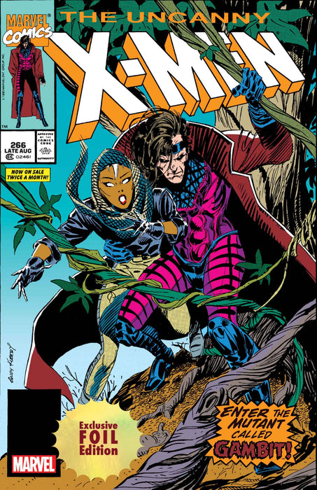 [Double Signed by Alison Sealy-Smith | Aj LoCasio] [Foil] Uncanny X-Men #266 Unknown Comics Exclusive Facsimile Edition Var [IN STOCK] - for just $120! 